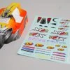 XTM Racing Body (Yellow/Red) & Decals - XT2e -XTM Racing And Thunder Tiger Sales Z XTM149953 bb08