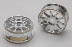 XTM Racing Wheel-Clawz/Satin Chrome/Pk2 - XT2e