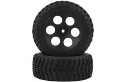 Thunder Tiger Tamco Raid Standard Wheel/Tyre Set X2